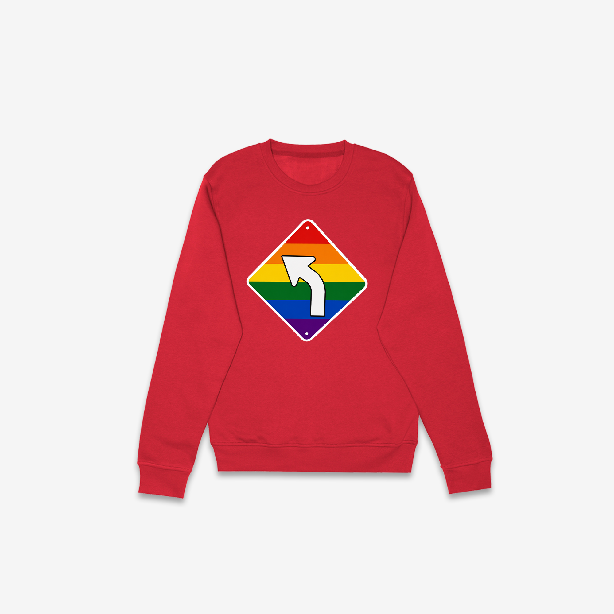 Pride (Curve Ahead) Crewneck