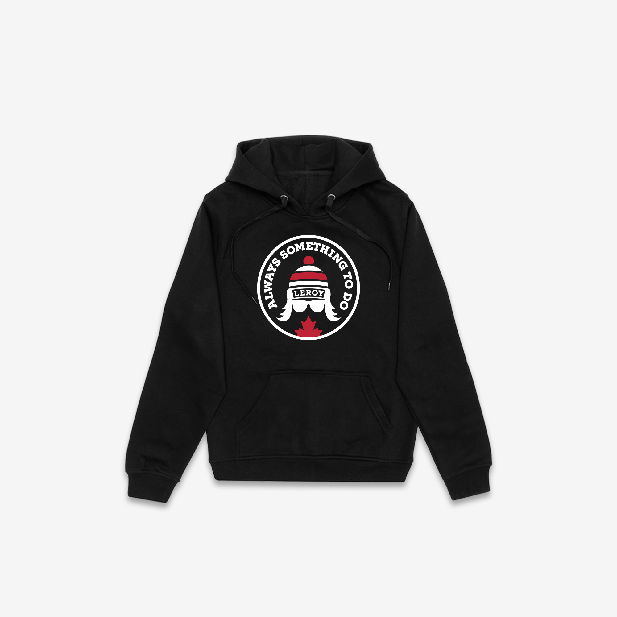 Always Something To Do (Badge) Hoodie