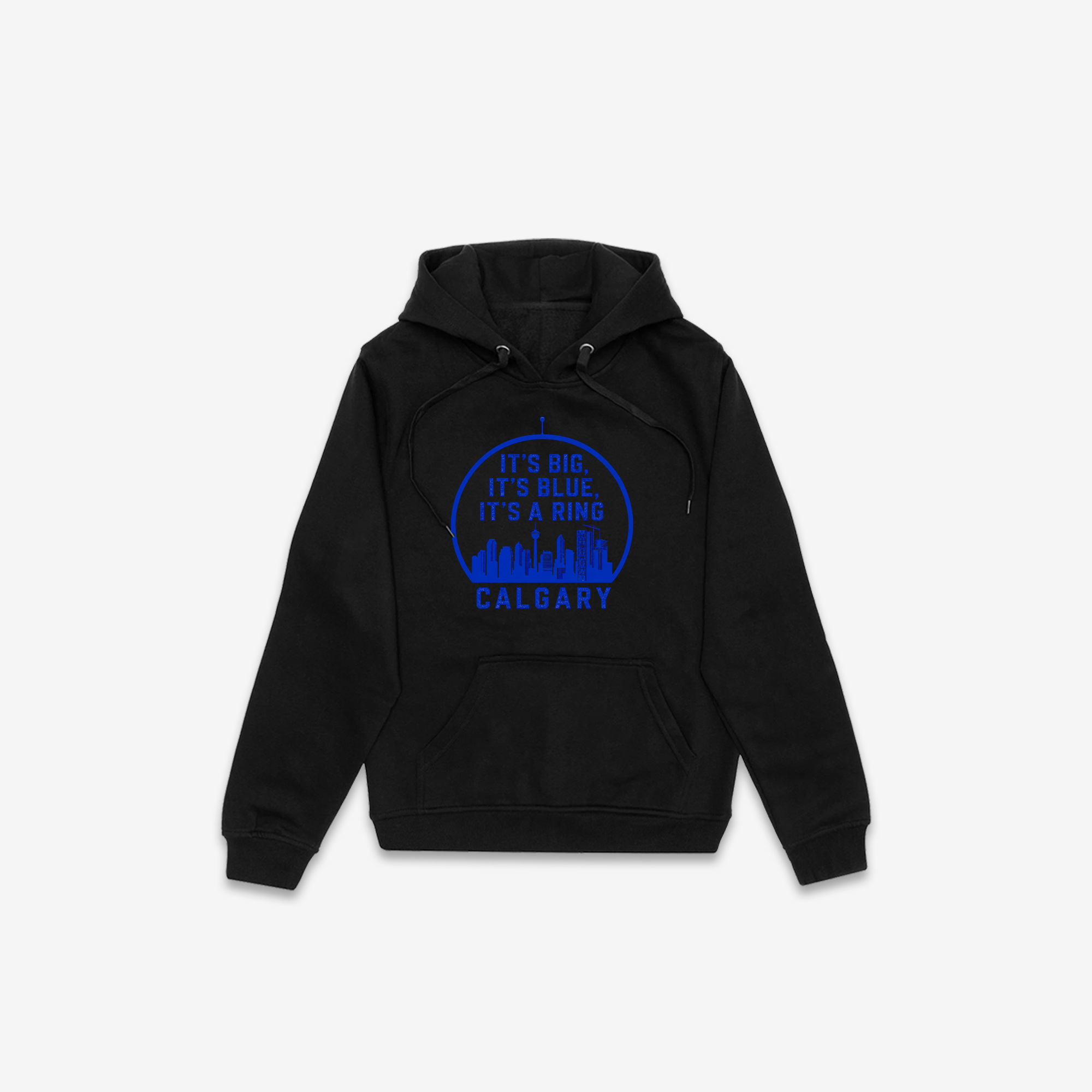 Calgary Blue Ring Hoodie